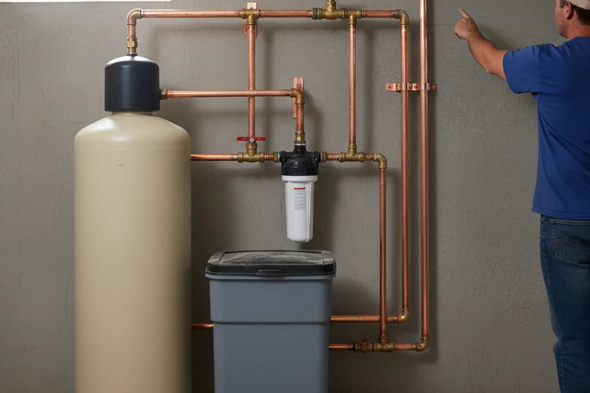 Whole-house water treatment system installed in Crabtree